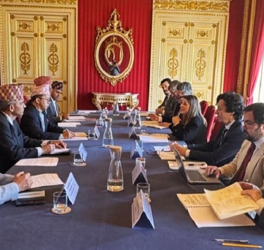 नेपाल–पोर्चुगल द्विपक्षीय परामर्श संयन्त्रको बैठक लिस्बनमा सम्पन्न