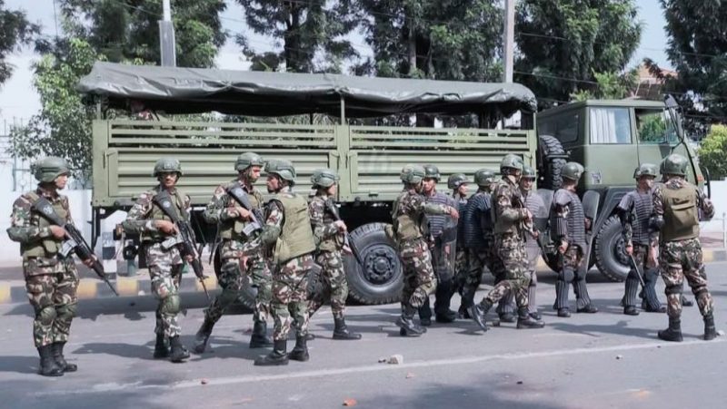 प्रतिनिधिसभा निर्वाचनः आजदेखि नेपाली सेना परिचालन