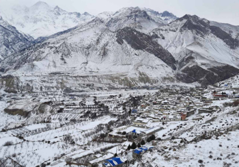 माइनस डिग्री मुस्ताङको चिसोमा निर्वाचन सरगर्मी